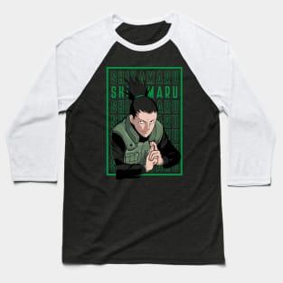 Shikamaru Anime Fanart Baseball T-Shirt